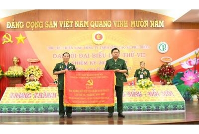 Ngày 05/7, 90 đại biểu đại diện cho 218 hội viên cựu chiến binh toàn Công ty TNHH MTV Cao su Phú Riềng đã về dự Đại hội đại biểu Hội CCB công ty lần thứ VII, nhiệm kỳ 2022 – 2027.